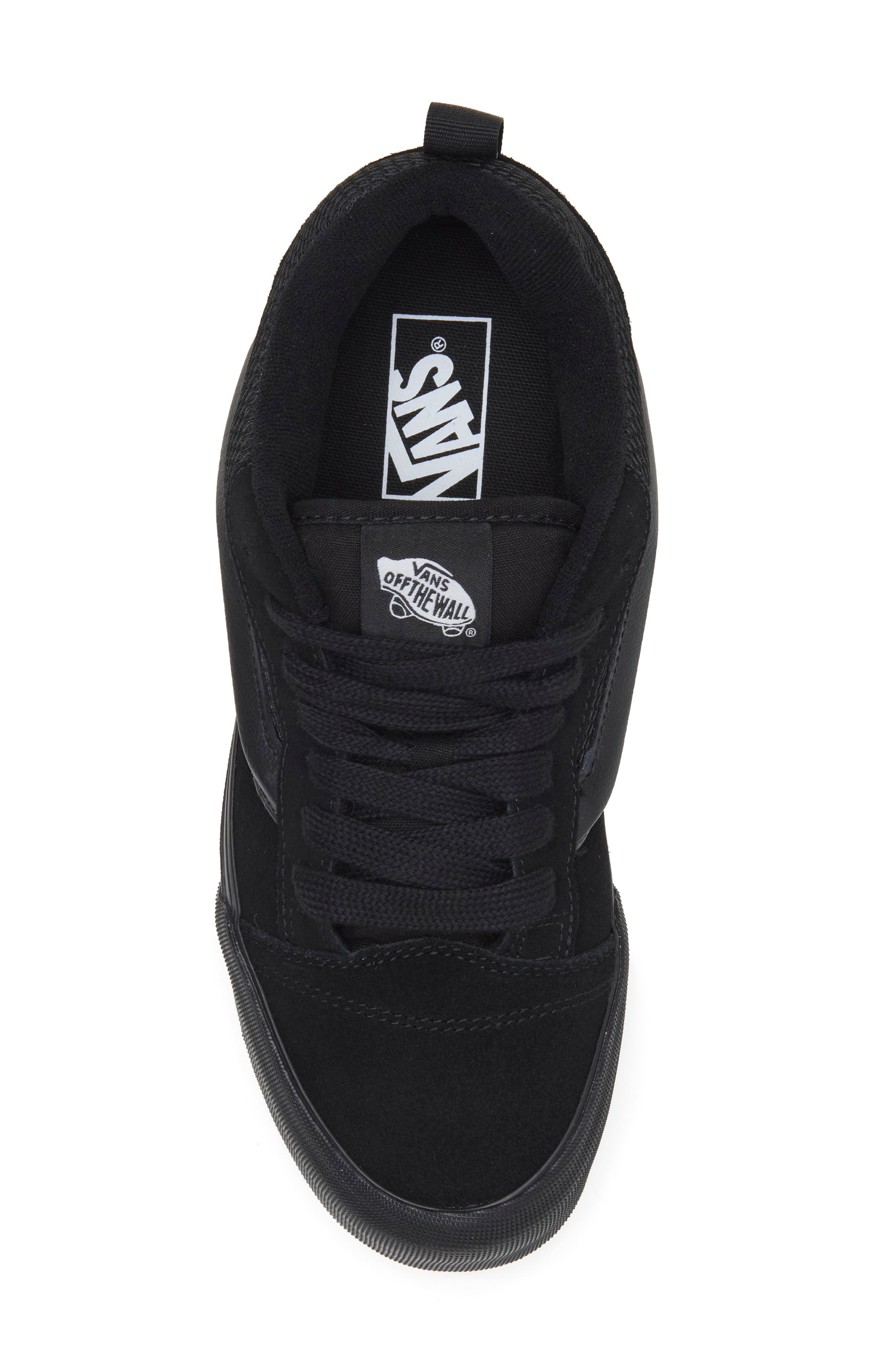 Knu Skool Sneaker, Alternate, color, BLACK/ BLACK