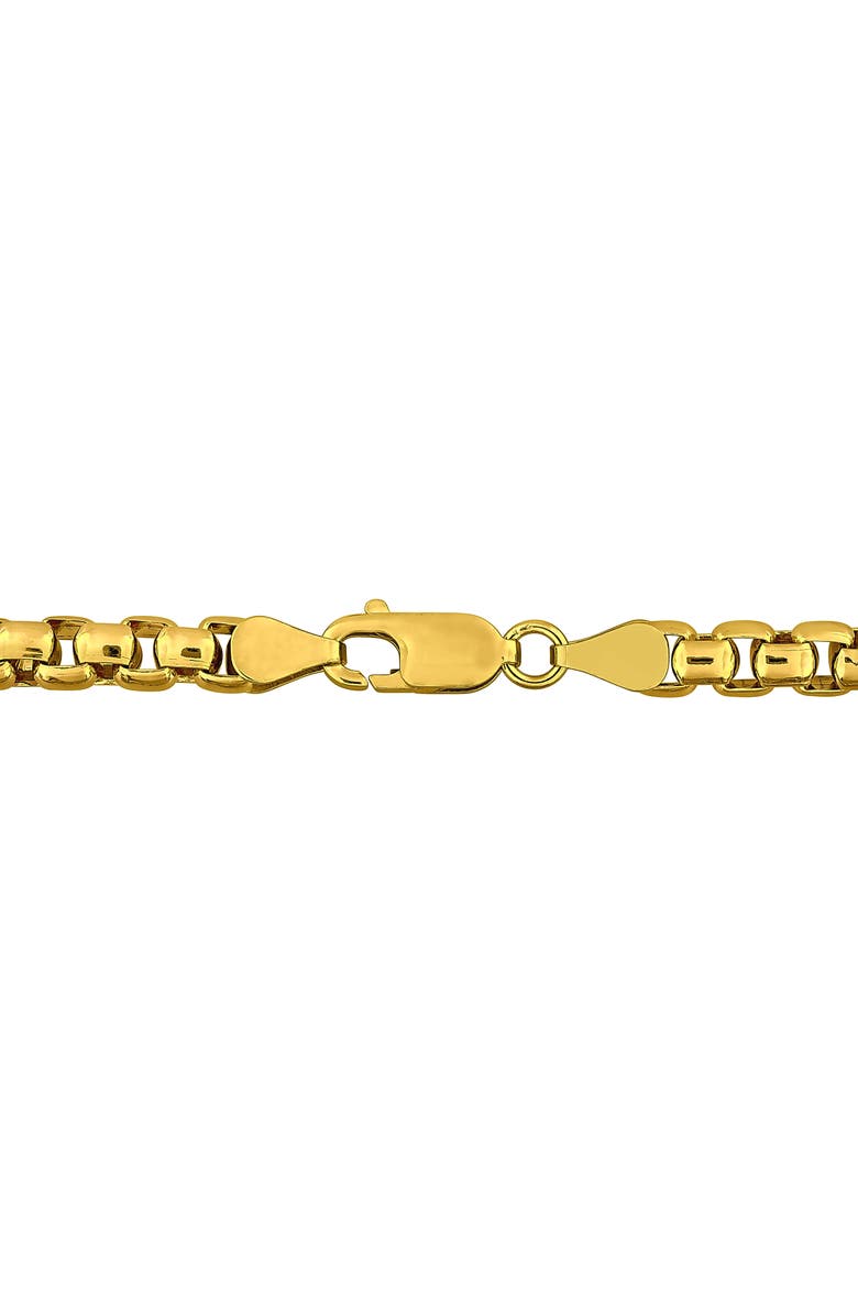 DELMAR Box Link Chain Necklace, Alternate, color, 