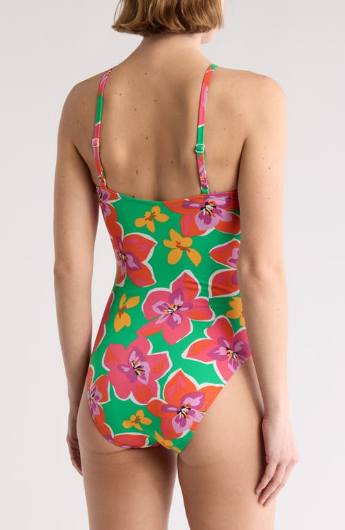 Sanctuary Women's Shirred-front One-piece Swimsuit In Multi