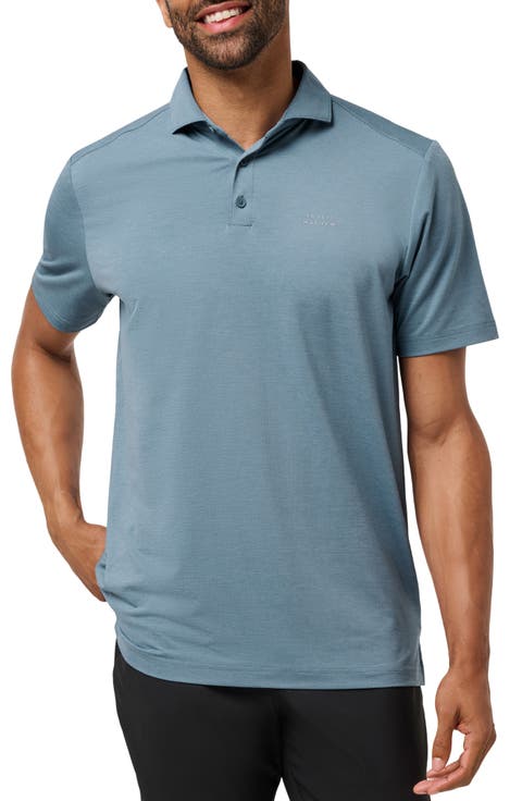 The Heater Solid Short Sleeve Performance Polo