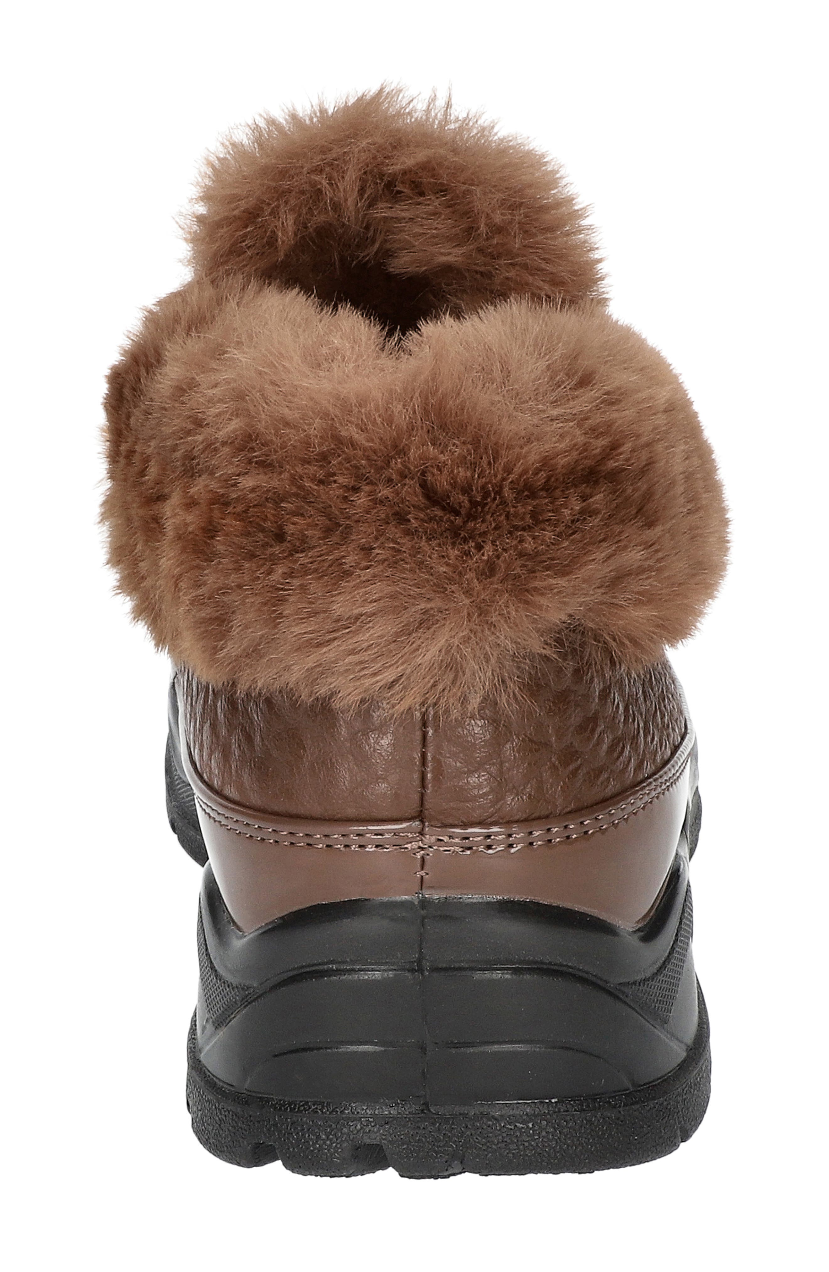 Flurry Boot, Alternate, color, BROWN PATENT-TEXTURED