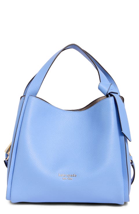 knott medium leather tote