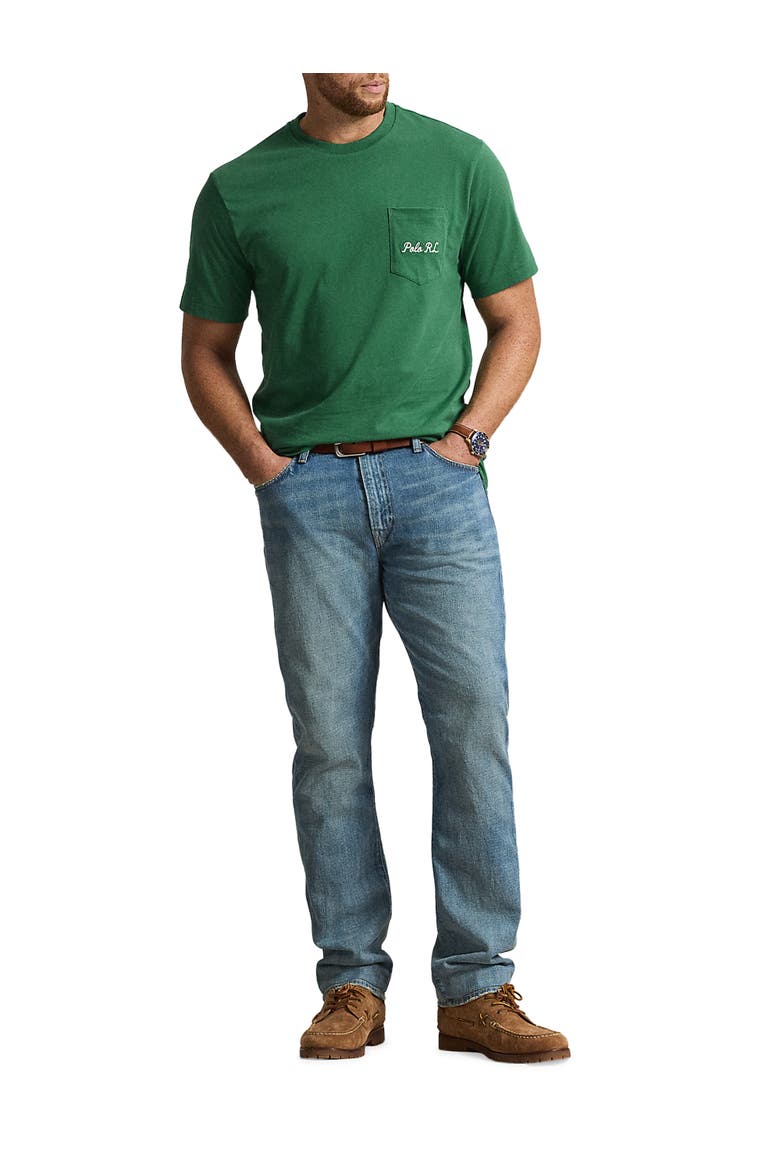 Big & Tall Double-Sided Bear Graphic Tee, Alternate, color, VERANO GREEN
