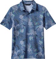 TravisMathew Kids' Featherweight Reservation Floral Polo