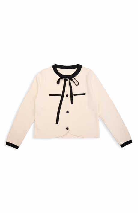 SAACHI Tie Front Cardigan