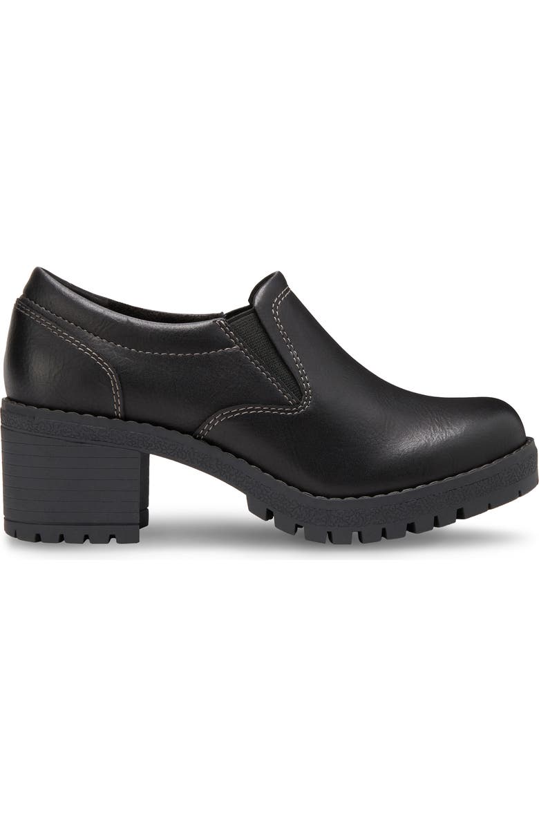 Eastland Reese Faux Leather Boot, Alternate, color, Black