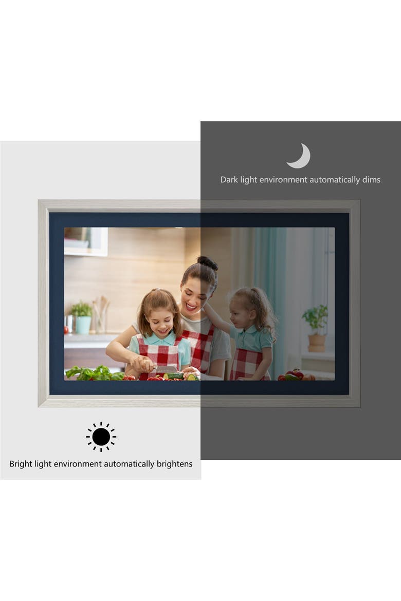 21.5" WiFi Art Photo Frame, Alternate, color, White