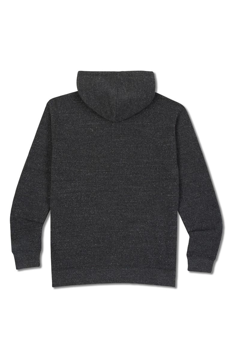 Threads 4 Thought Trim Fit Heathered Fleece Zip Hoodie, Alternate, color, Htr Black