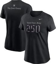 Nike Women's Nike Black Army Black Knights Army 250 Collection T-Shirt
