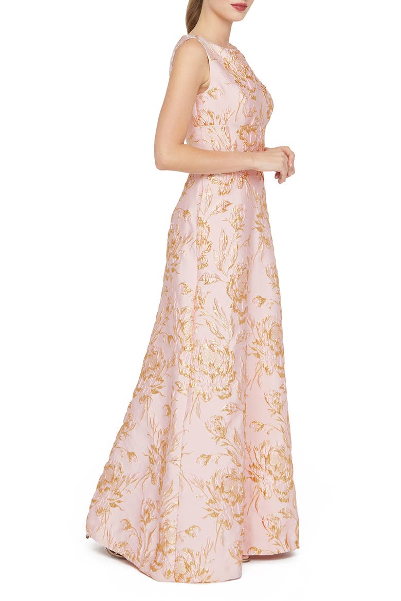 Guilietta Jacquard Gown, Alternate, color, BLUSH