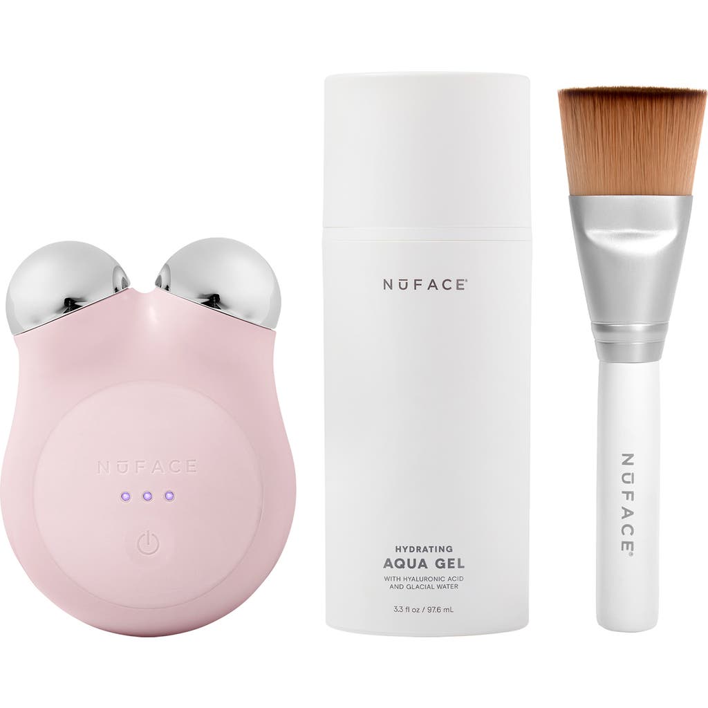 NuFACE® MINI+ Smart On-The-Go Facial Toning Starter Kit (Nordstrom Exclusive) $325 Value in Sandy Rose  product
