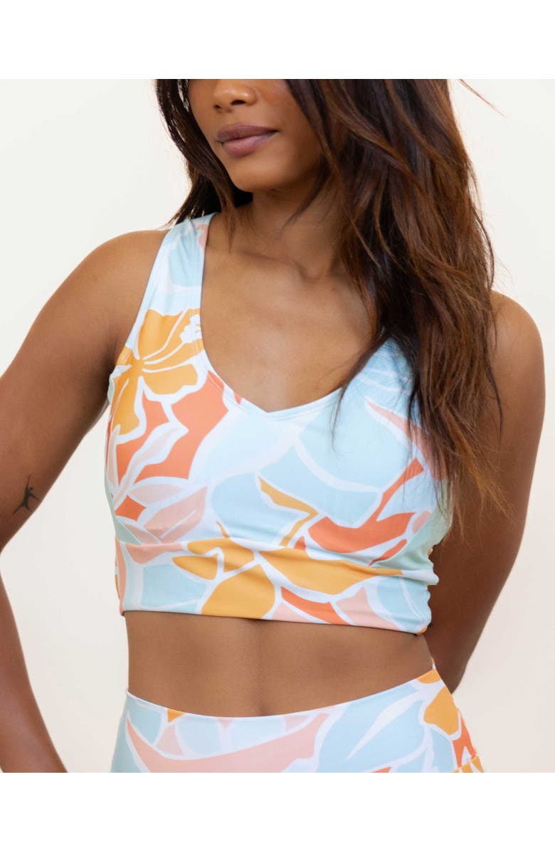 Nani Underwire V-Neck Swim Top, Main, color, Calista