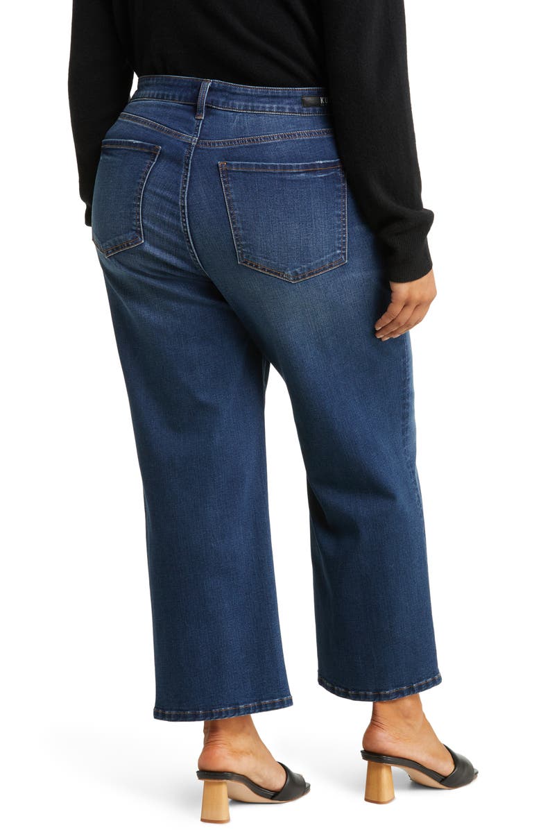 KUT from the Kloth Fab Ab High Waist Ankle Wide Leg Jeans, Alternate, color,