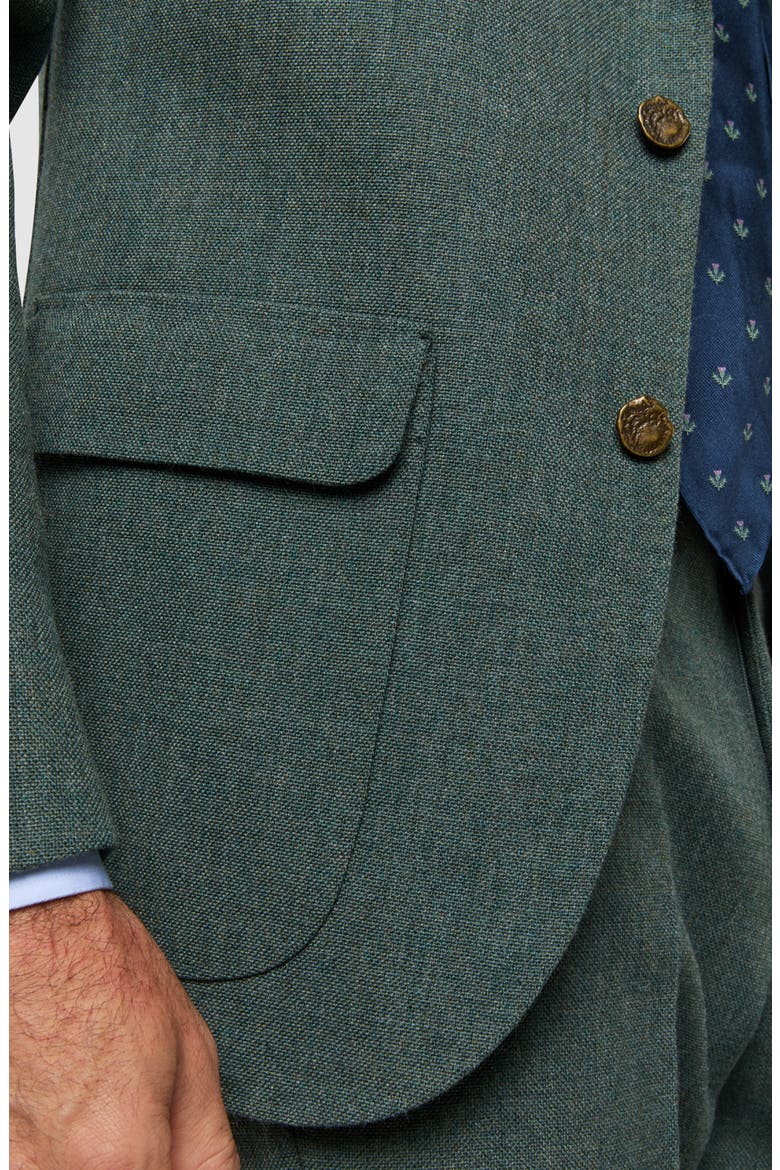 Ghost Slim Fit Textured Wool Sport Coat, Alternate, color, MEADOW HOPSACK