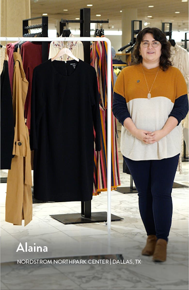 Long Sleeve Sheath Dress, sales video thumbnail