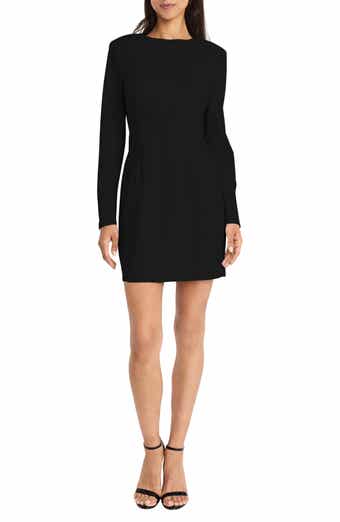 DONNA MORGAN FOR MAGGY Strong Shoulder Mini Dress