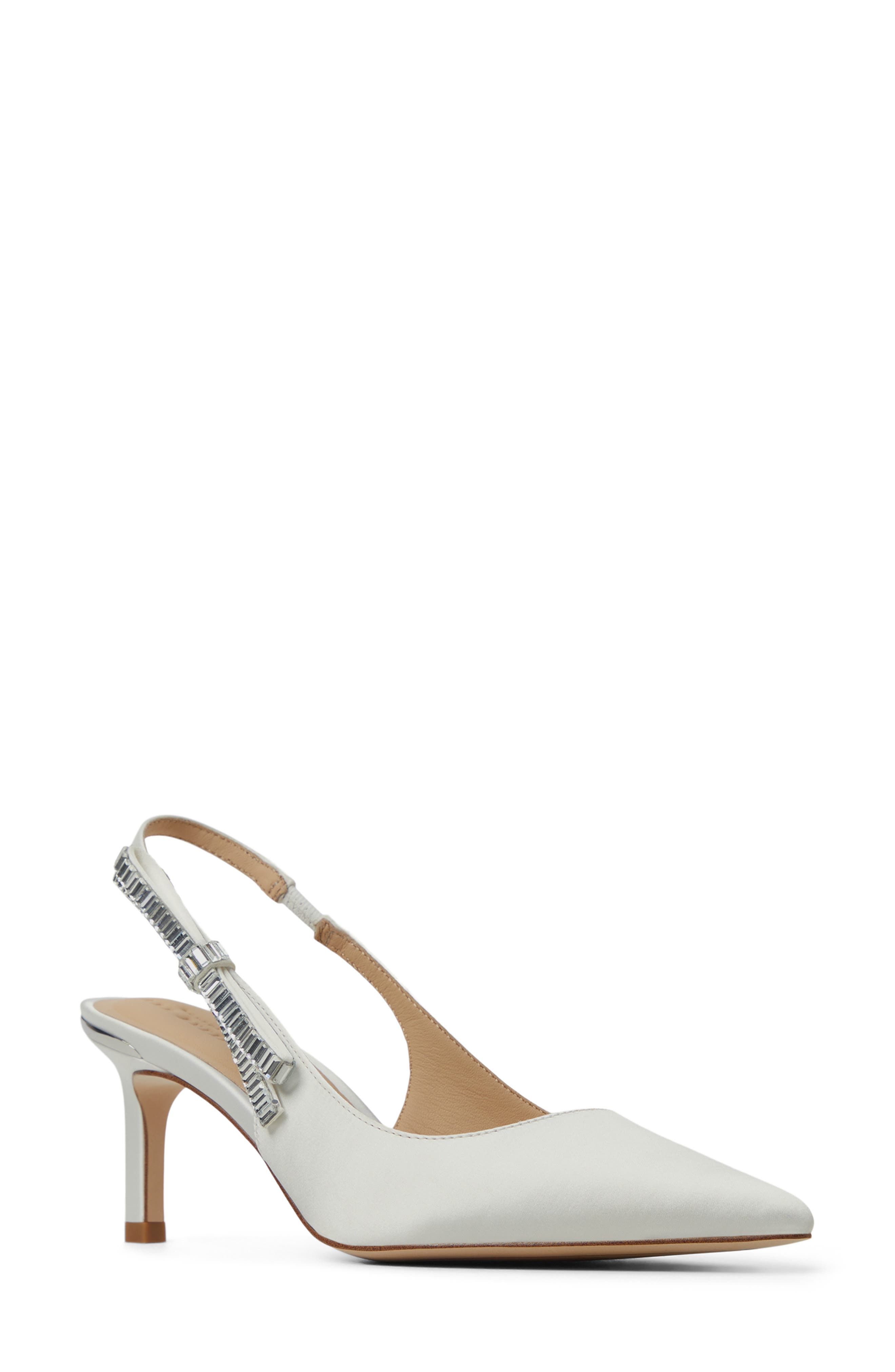 Ted Baker Janie Bow Slingback Pointed Toe Pump, Main, color, 
