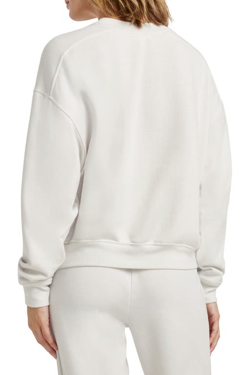 Splendid Tia Supersoft Sweatshirt In Ice