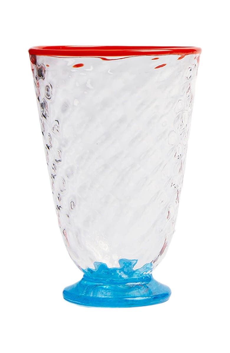 La DoubleJ Quilted Glasses Set Of 4, Alternate, color, Quilted Mixed Colors