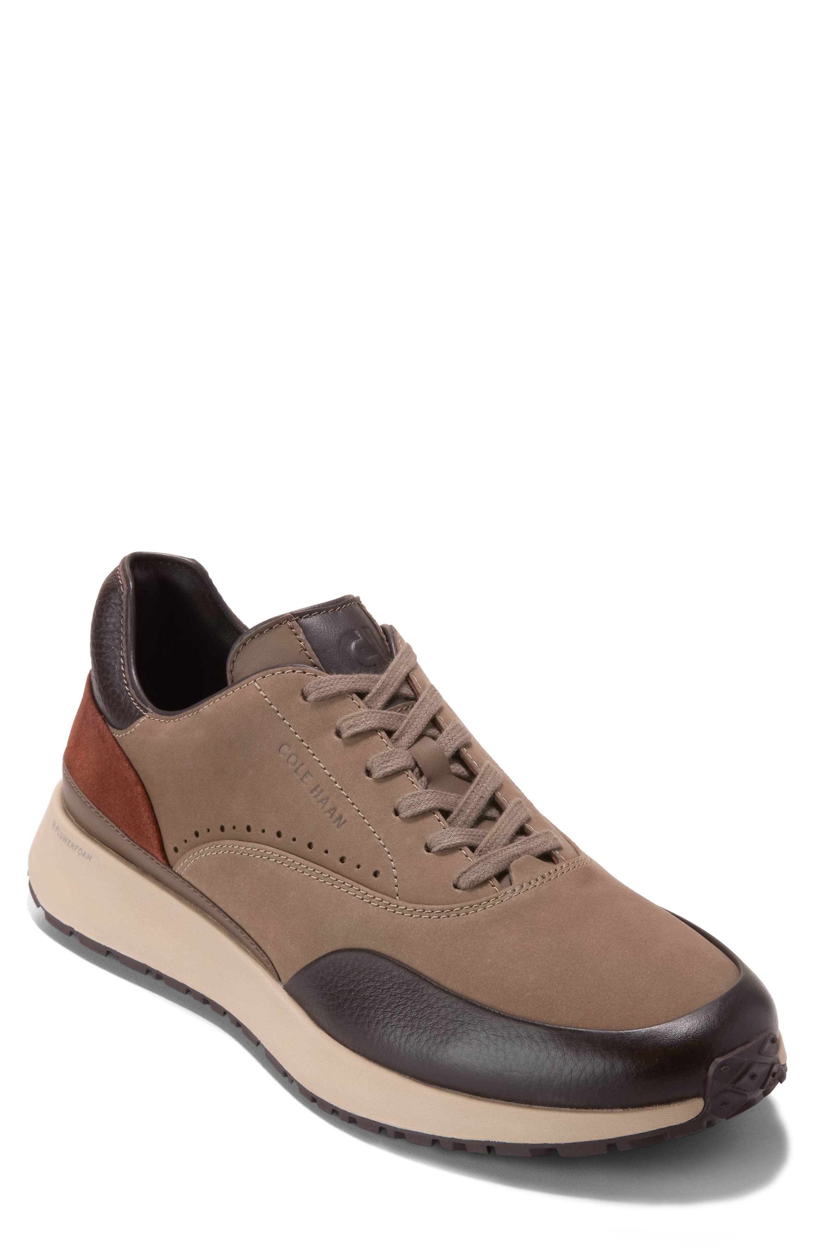 Cole Haan GrandPro Luxe Mile Sneaker, Main, color, Irish Coffee/ Dark Chocolate