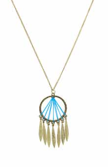 OLIVIA WELLES Lauryl Pendant Necklace