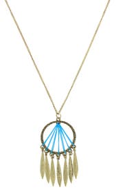 OLIVIA WELLES Lauryl Pendant Necklace