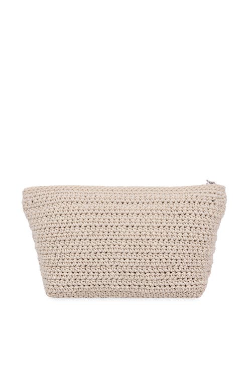 The Sak Essential Medium Pouch In Rainbow Ecru