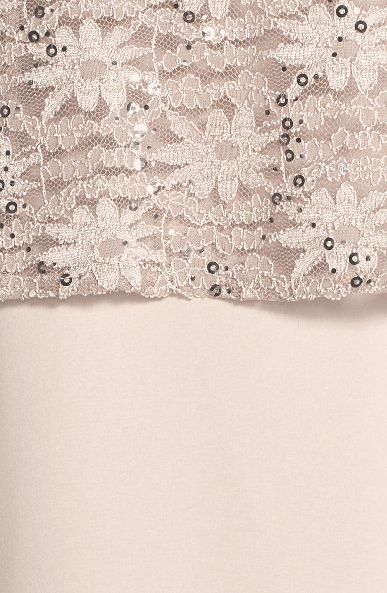 Alex Evenings Alex Evening A-Line Gown & Lace Jacket, Alternate, color, 