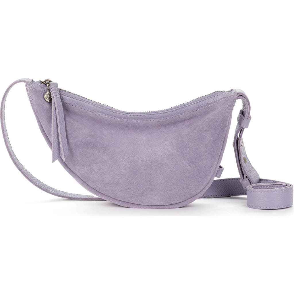 The Sak Tess Sling Leather Bag In Purple