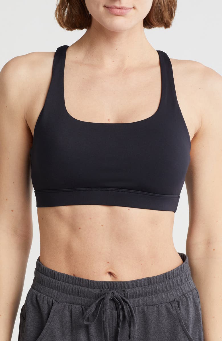 KYODAN Interlock Crisscross Sports Bra, Main, color, 