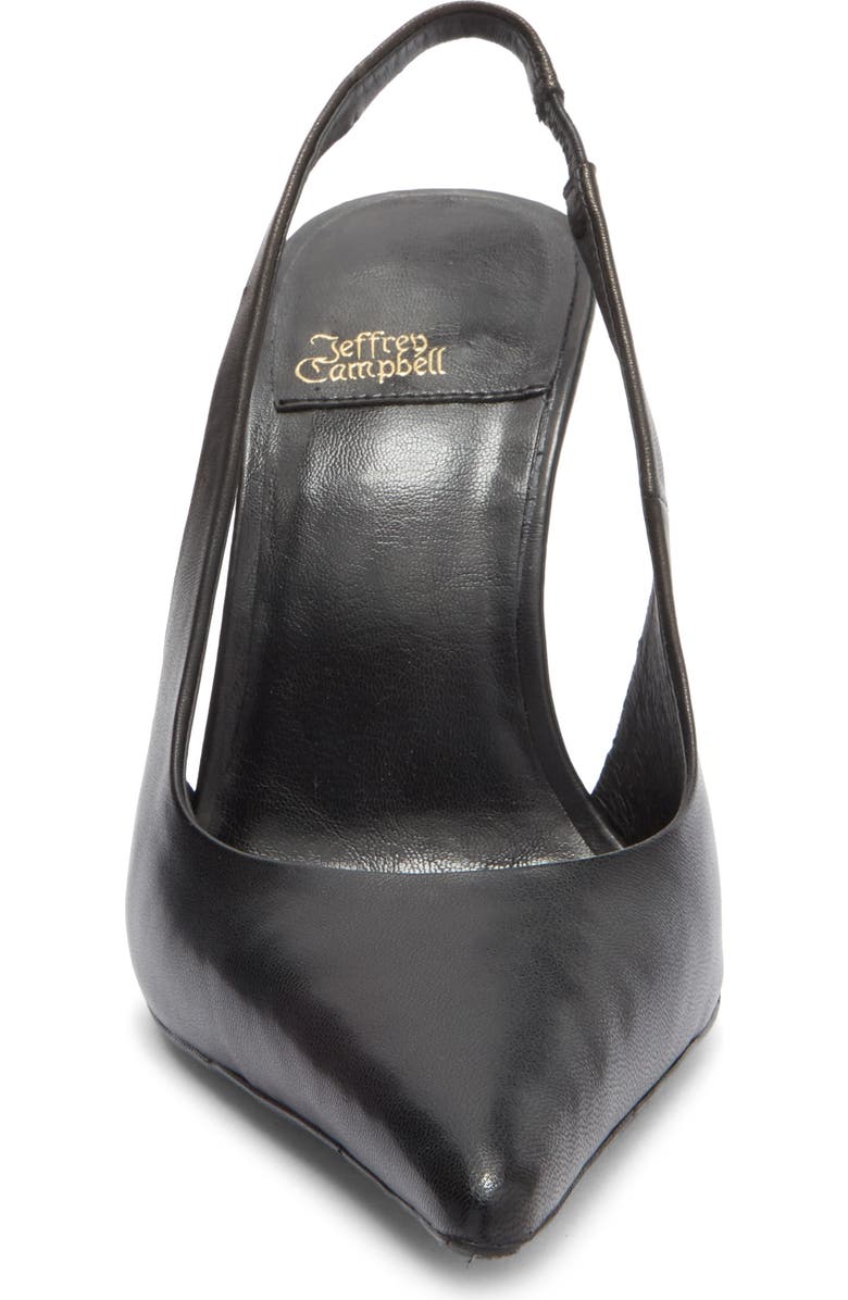 Jeffrey Campbell Fusion Slingback Pump, Alternate, color, Black