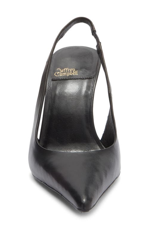 Jeffrey Campbell Fusion Slingback Pump In Black
