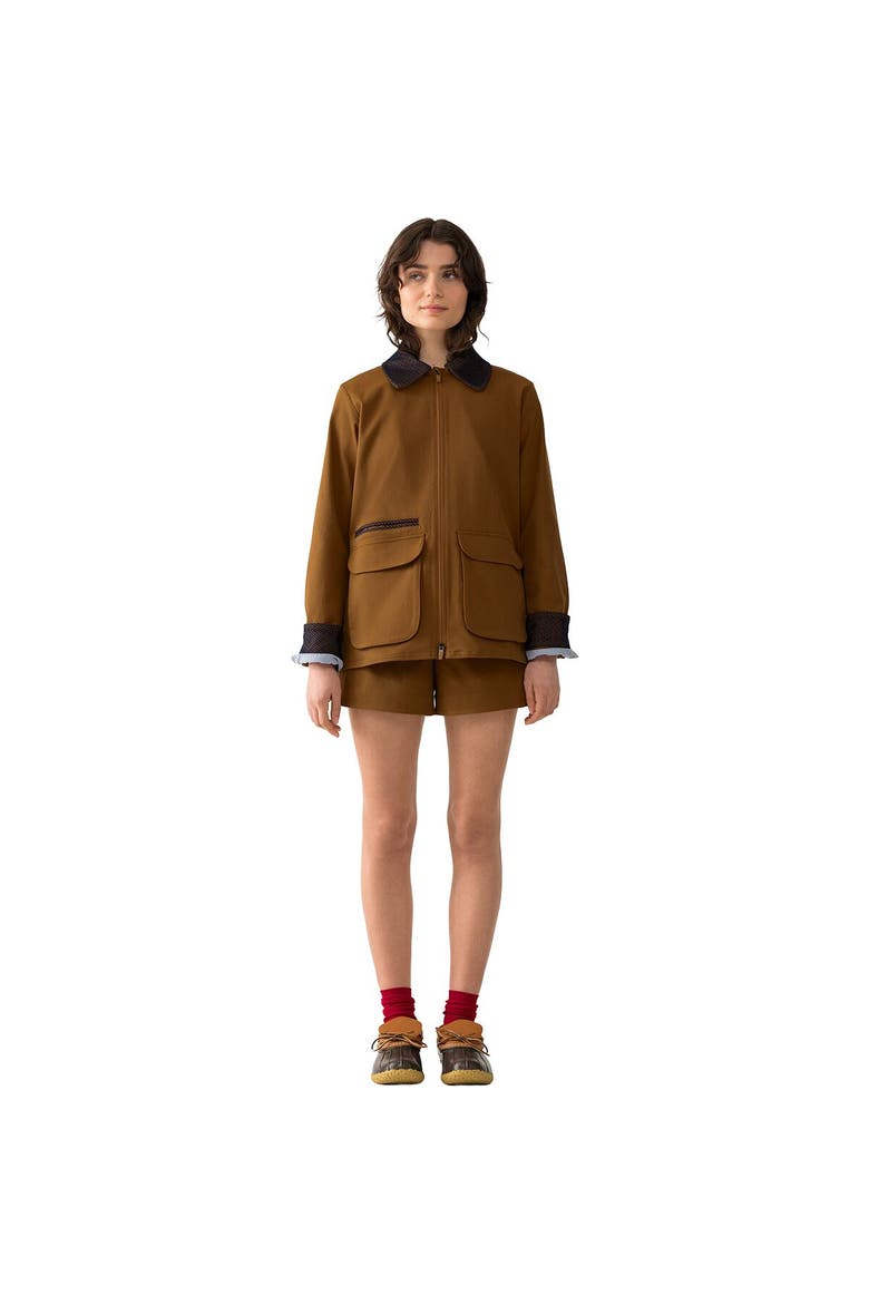 Front Field Jacket - Women's, Alternate, color, Madrone