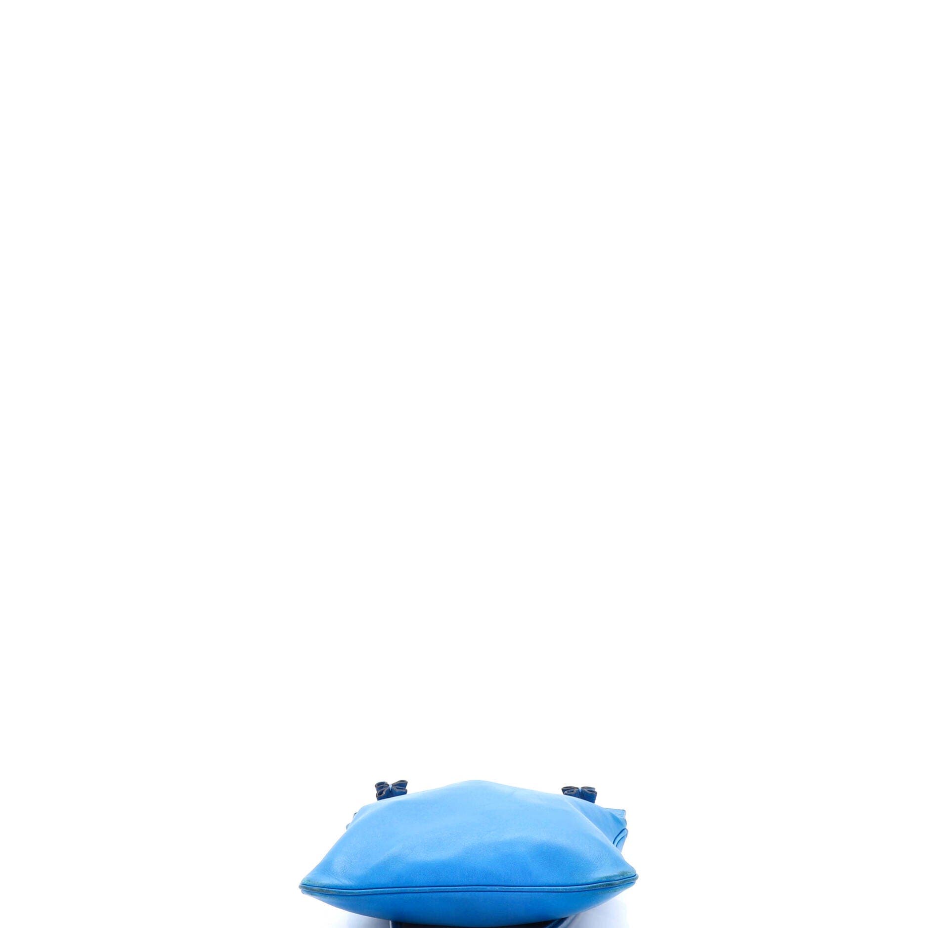 Pre-Owned Hermes Aline Bag Milo Lambskin and Swift Mini, Alternate, color, Bleu Frida