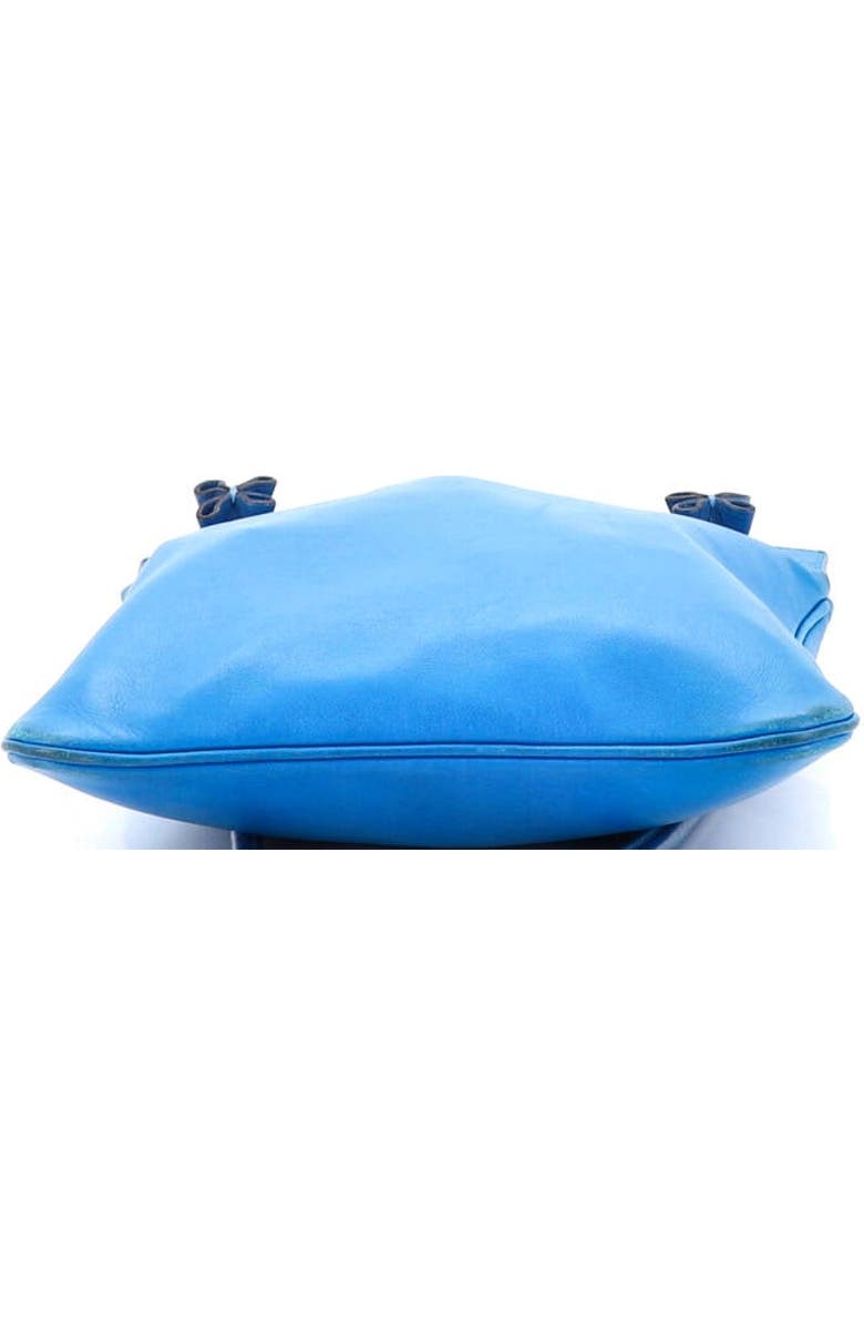 Pre-Owned Hermes Aline Bag Milo Lambskin and Swift Mini, Alternate, color, Bleu Frida