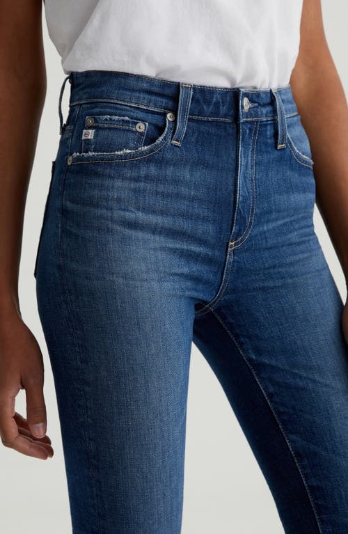 Ag Farrah Boot Crop Jeans In 11 Years Memory In Blue