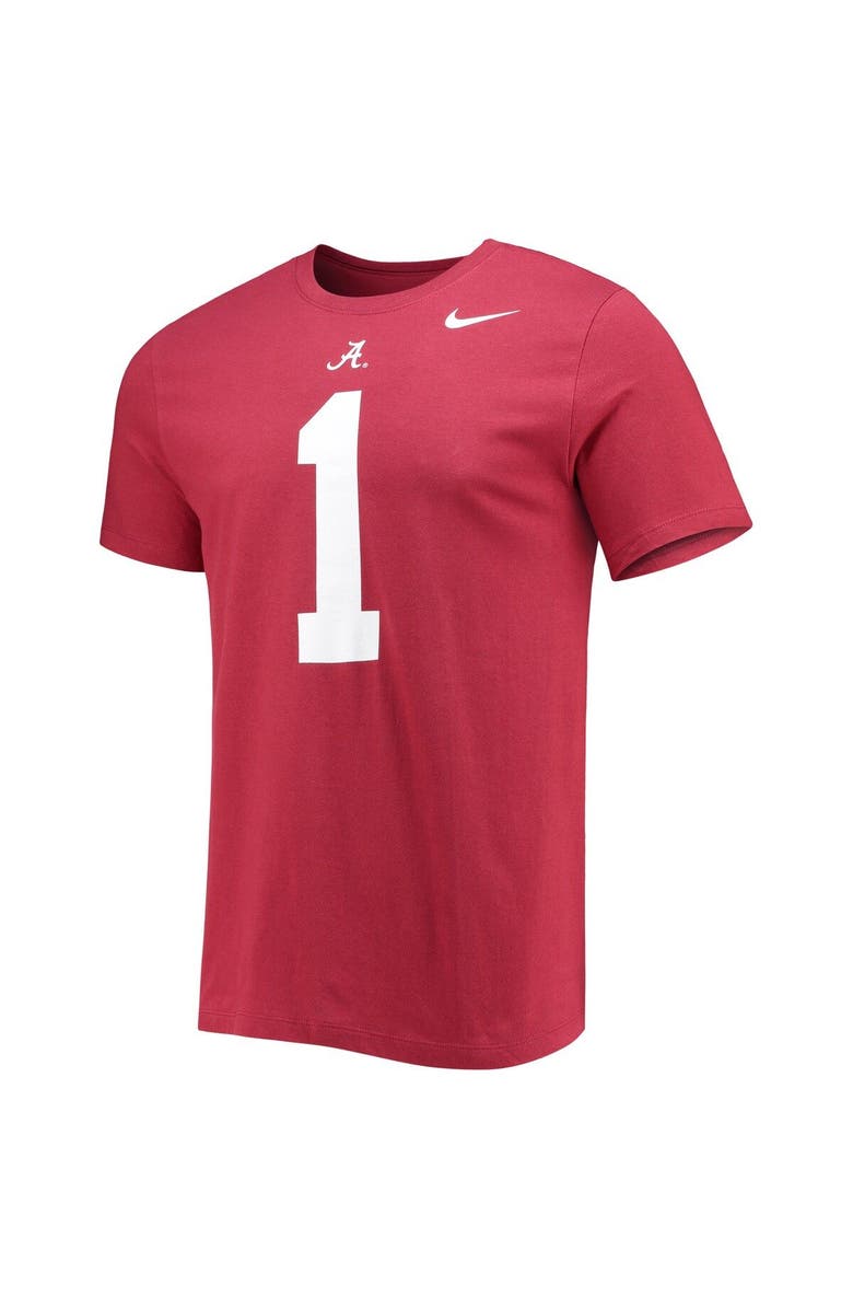 Nike Men's Nike Jameson Williams Crimson Alabama Crimson Tide 2022 NFL Draft Name & Number T-Shirt, Alternate, color,