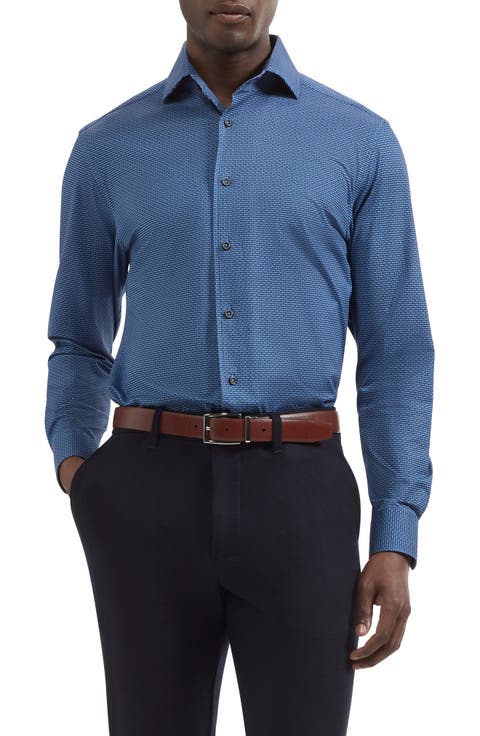 Devon OoohCotton® Print Button-Up Shirt