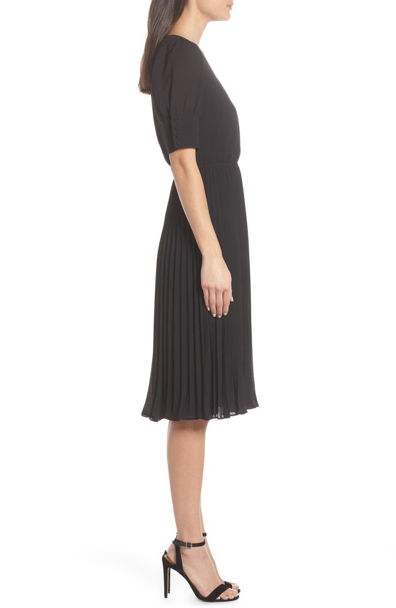 Ali & Jay Angles Flight Chiffon Fit & Flare Dress, Alternate, color, 