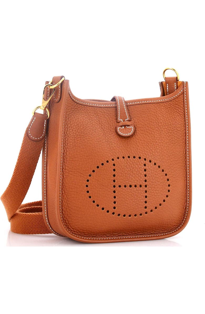 Pre-Owned Hermes Evelyne Bag Gen III Clemence TPM, Alternate, color, Gold