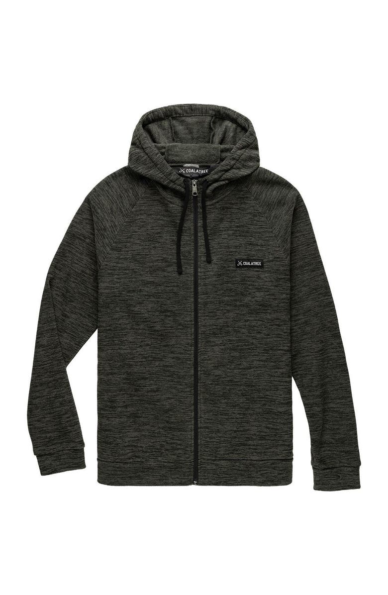 Coalatree Evolution Full-Zip Hoodie, Main, color, Black