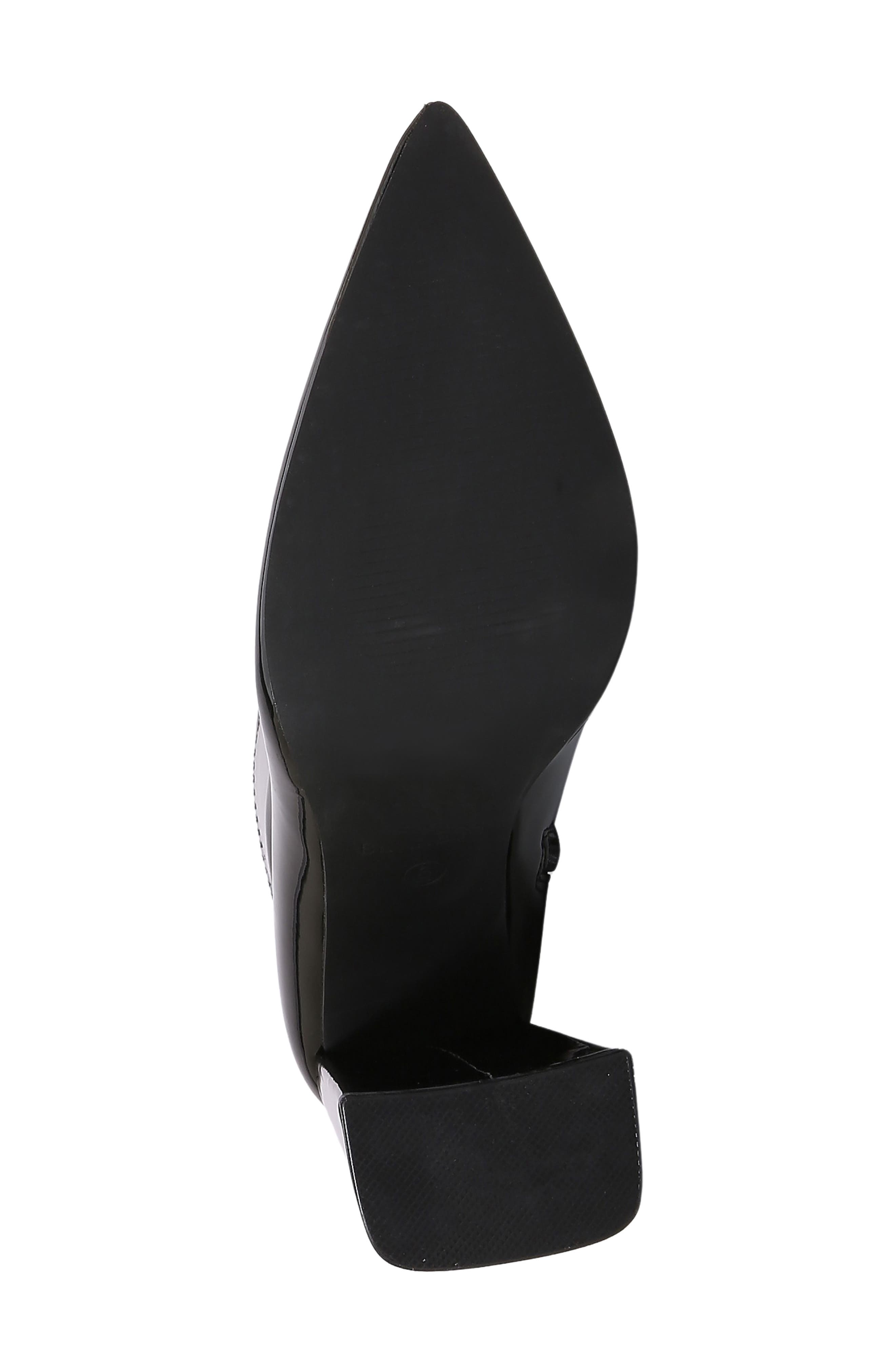 BERNESS Pointed Toe Bootie, Alternate, color, Black
