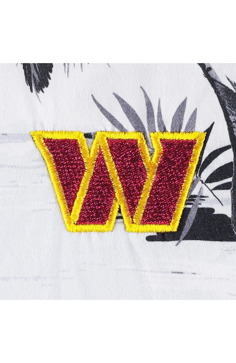 Tommy Bahama Men's Tommy Bahama Black Washington Commanders Sport Tropical Horizons Button-Up Shirt, Alternate, color, 