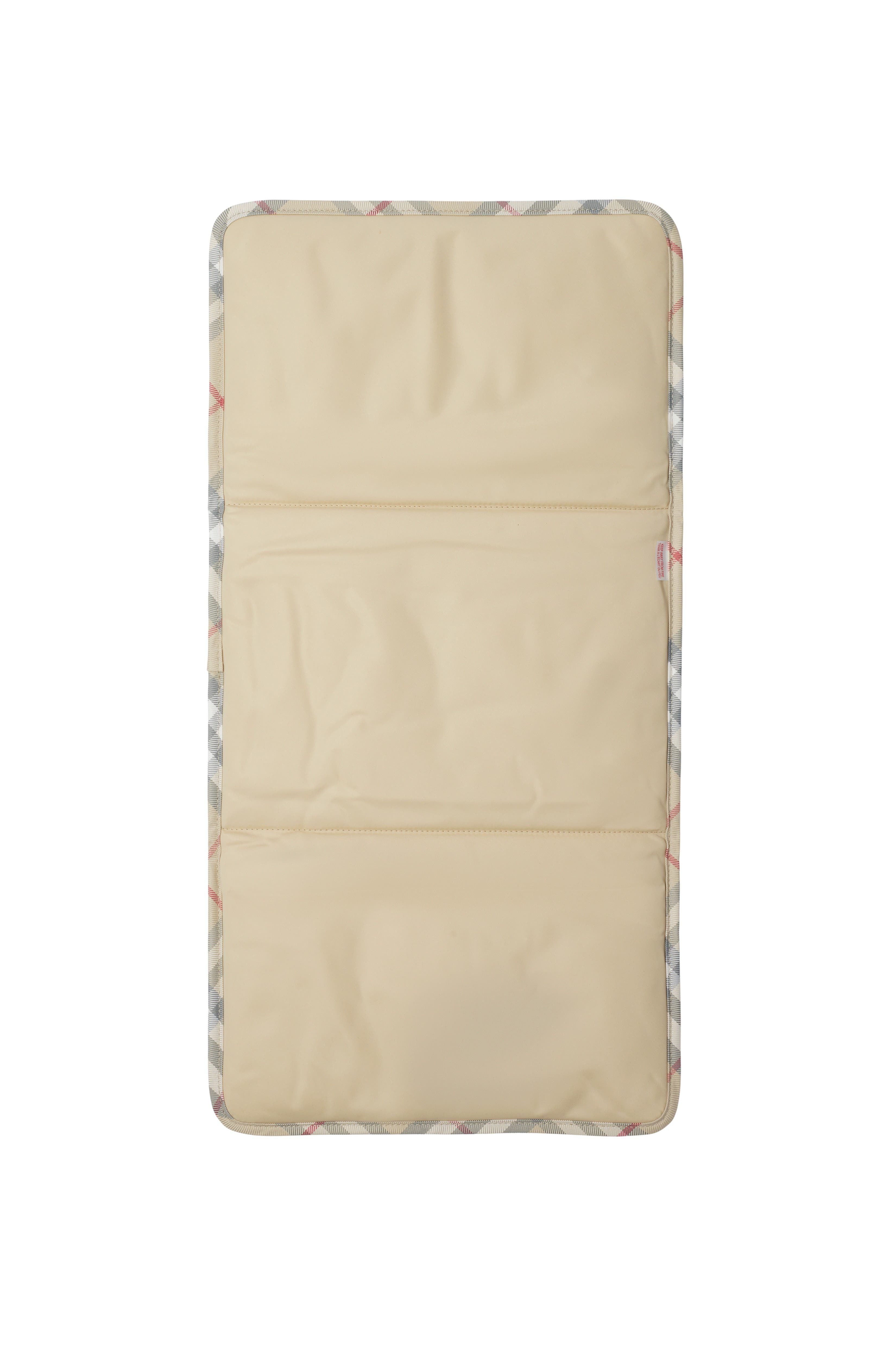 Burberry Check Baby Changing Pouch, Alternate, color, 