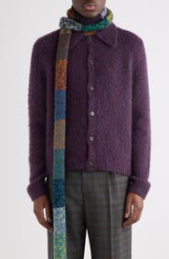 Dries Van Noten Mora Alpaca Blend Cardigan