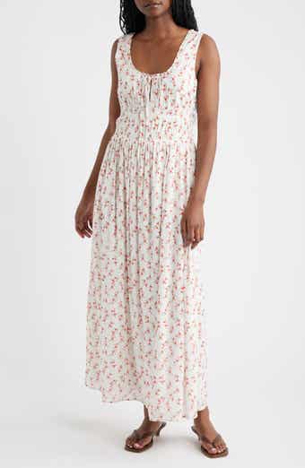 Jordie Floral Cotton Maxi Sundress