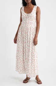 Rails Jordie Floral Cotton Maxi Sundress