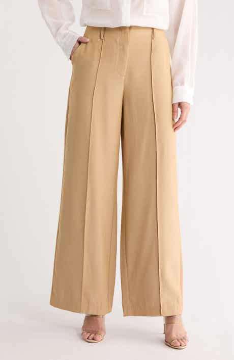 Lucy Paris Freddie Pleated Wide Leg Pants