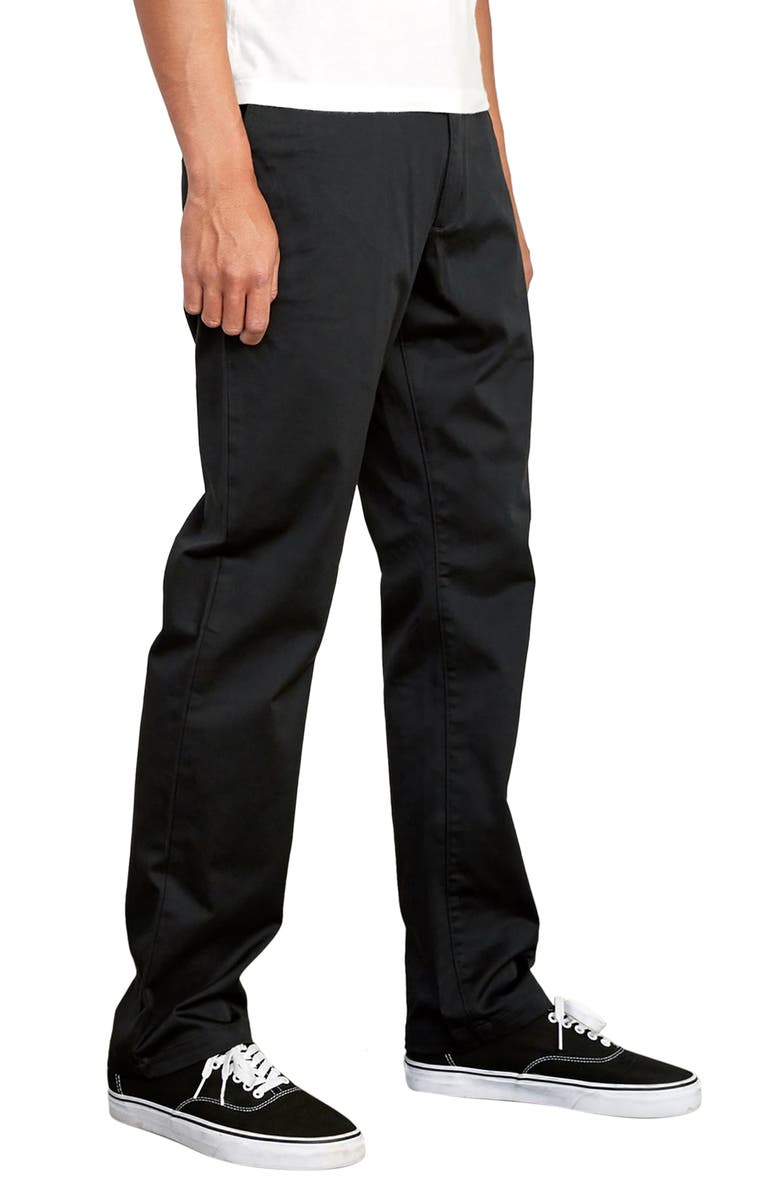 RVCA The Weekend Stretch Cotton Blend, Alternate, color, 