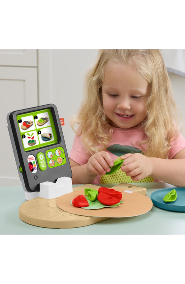 FISHER PRICE Laugh & Learn<sup>™</sup> 1-2-3 Follow the Recipe Meal Kit Playset, Alternate, color,